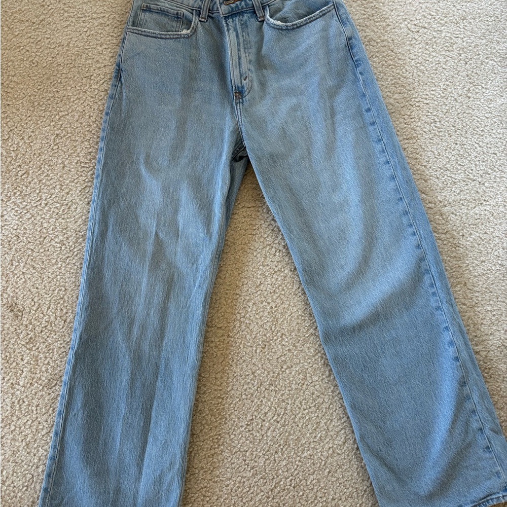 Abercrombie & Fitch High Rise Blue Jeans
